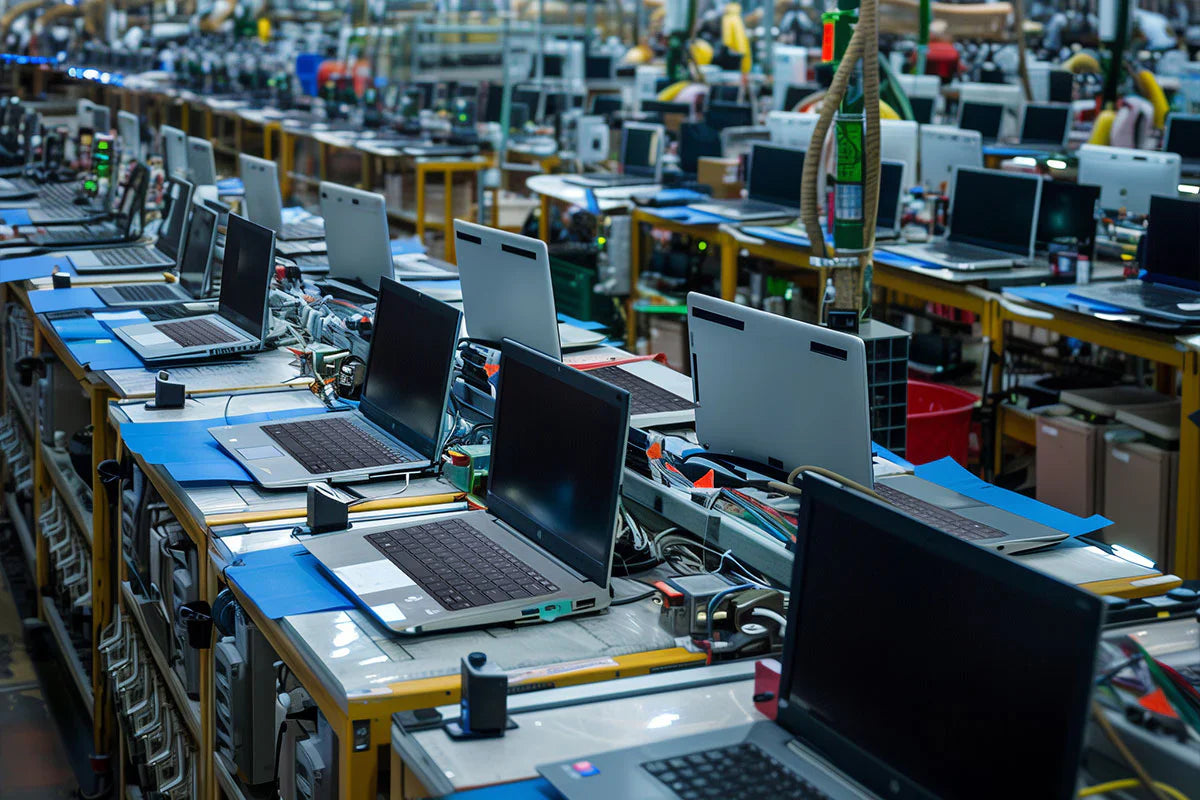 Wussten Sie, dass weltweit täglich mehr als 740.000 Notebooks hergestellt werden?